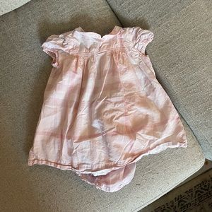 EUC burberry pink plaid dress with bloomers